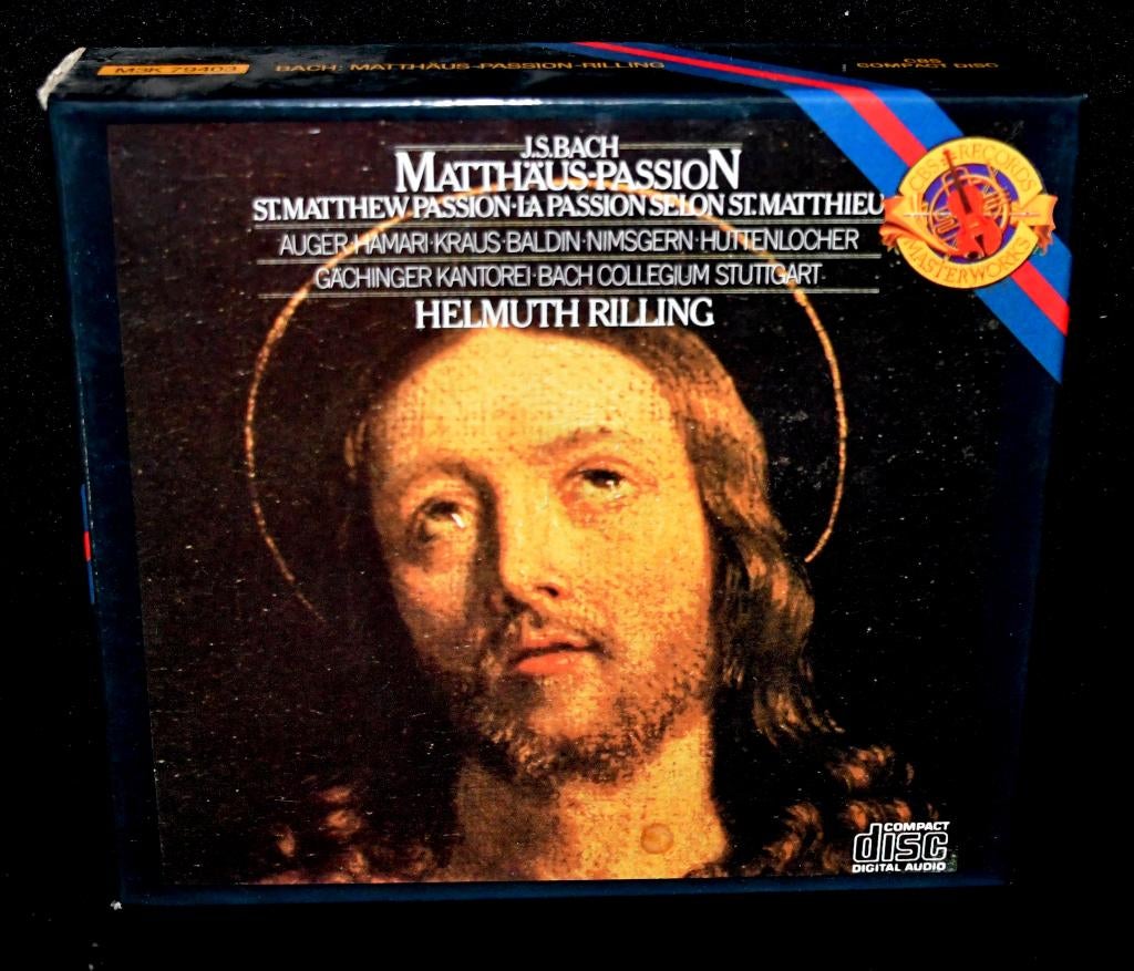 J.S. Bach - Matthaus Passion - Auger, Hamari, Kraus, Baldin., Cd's en Dvd's, Cd's | Klassiek, Ophalen of Verzenden, Classicisme