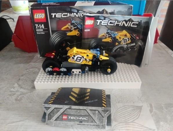 Lego Technic Stunt Bike 42058, Gebruikt, Lego, Ophalen of Verzenden, Technic