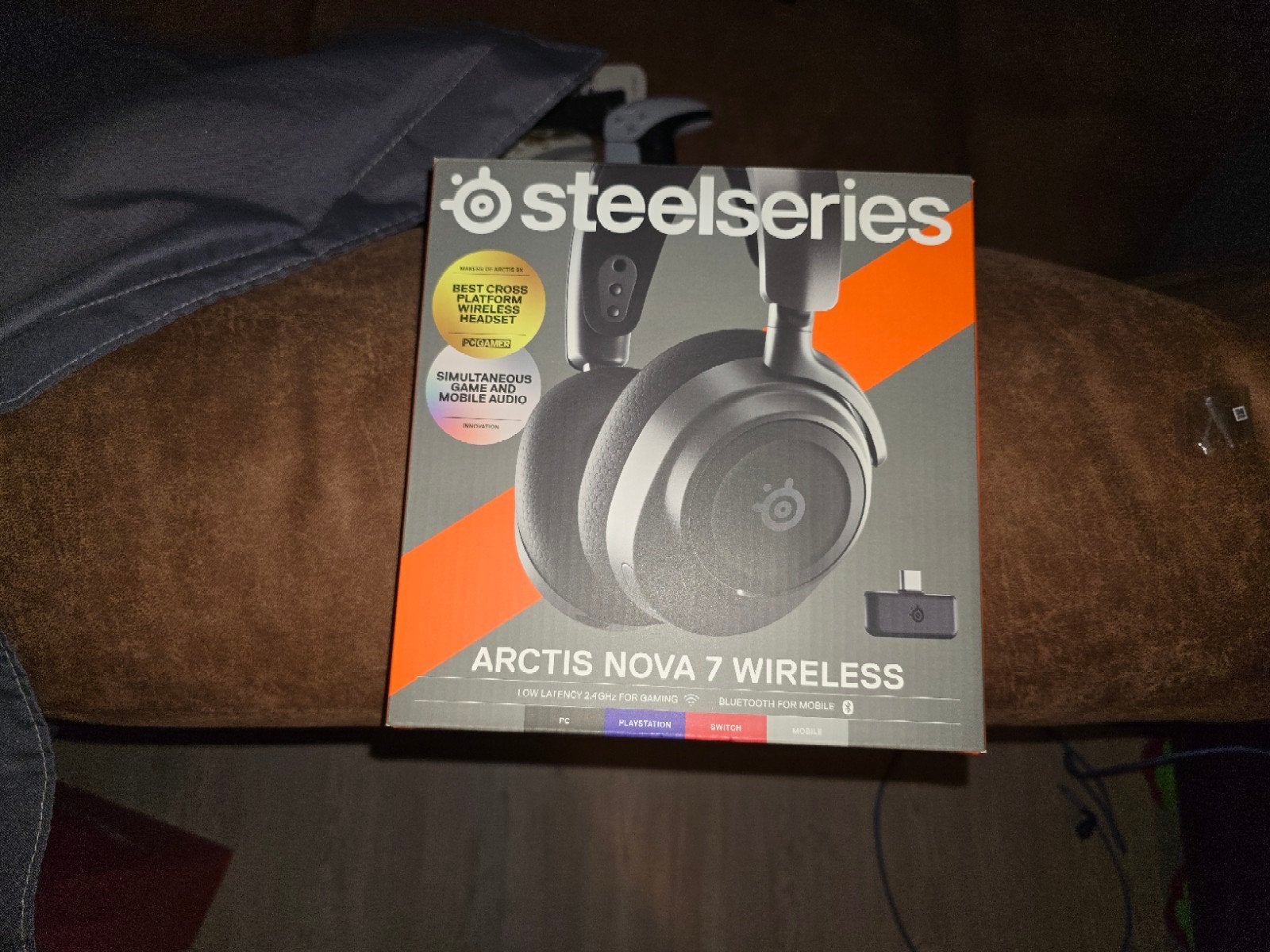 SteelSeries Arctis Nova 7 Wireless Gaming Headset, Audio, Tv en Foto, Koptelefoons, Ophalen, Draadloos, Zo goed als nieuw, Zwart