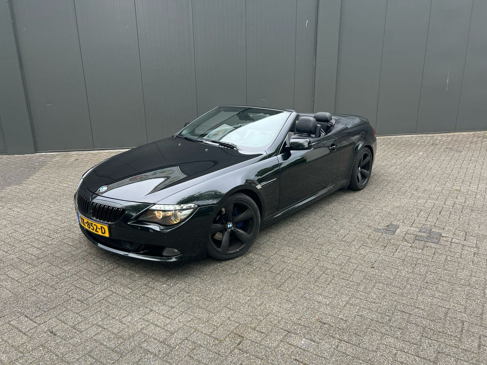 BMW 635d Cabriolet High Executive TOP STAAT VOLLVOLL, Automaat, Achterwielaandrijving, Zwart, 2993 cc