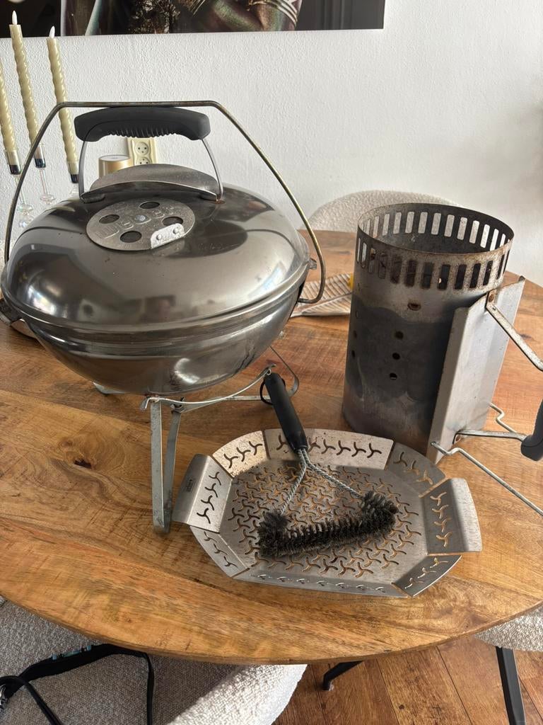 Weber tafel barbecue, Ophalen of Verzenden, Zo goed als nieuw