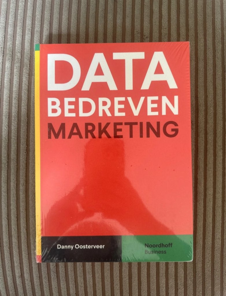 Data Bedreven Marketing, Nieuw, Ophalen of Verzenden, Economie en Marketing, Noordhoff Uitgevers