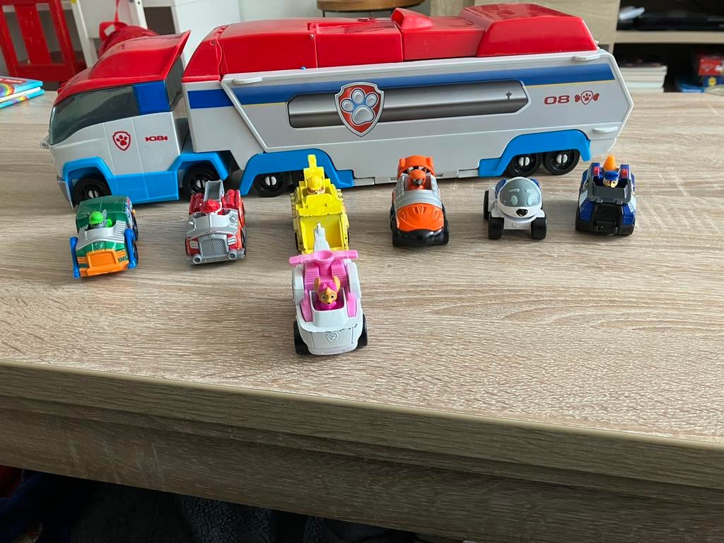 Paw patrol speelgoed, Ophalen, Gebruikt