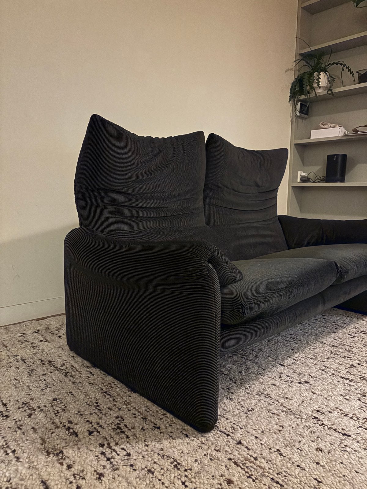 Cassina Maralunga tweezitsbank - 165cm breed, Ophalen, Gebruikt, 150 tot 200 cm, Tweepersoons