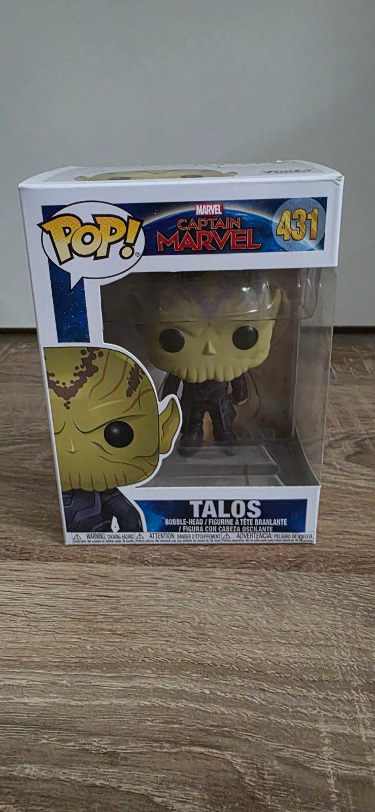 Funko Pop! Marvel Captain Marvel Talos #431, Ophalen of Verzenden, Zo goed als nieuw