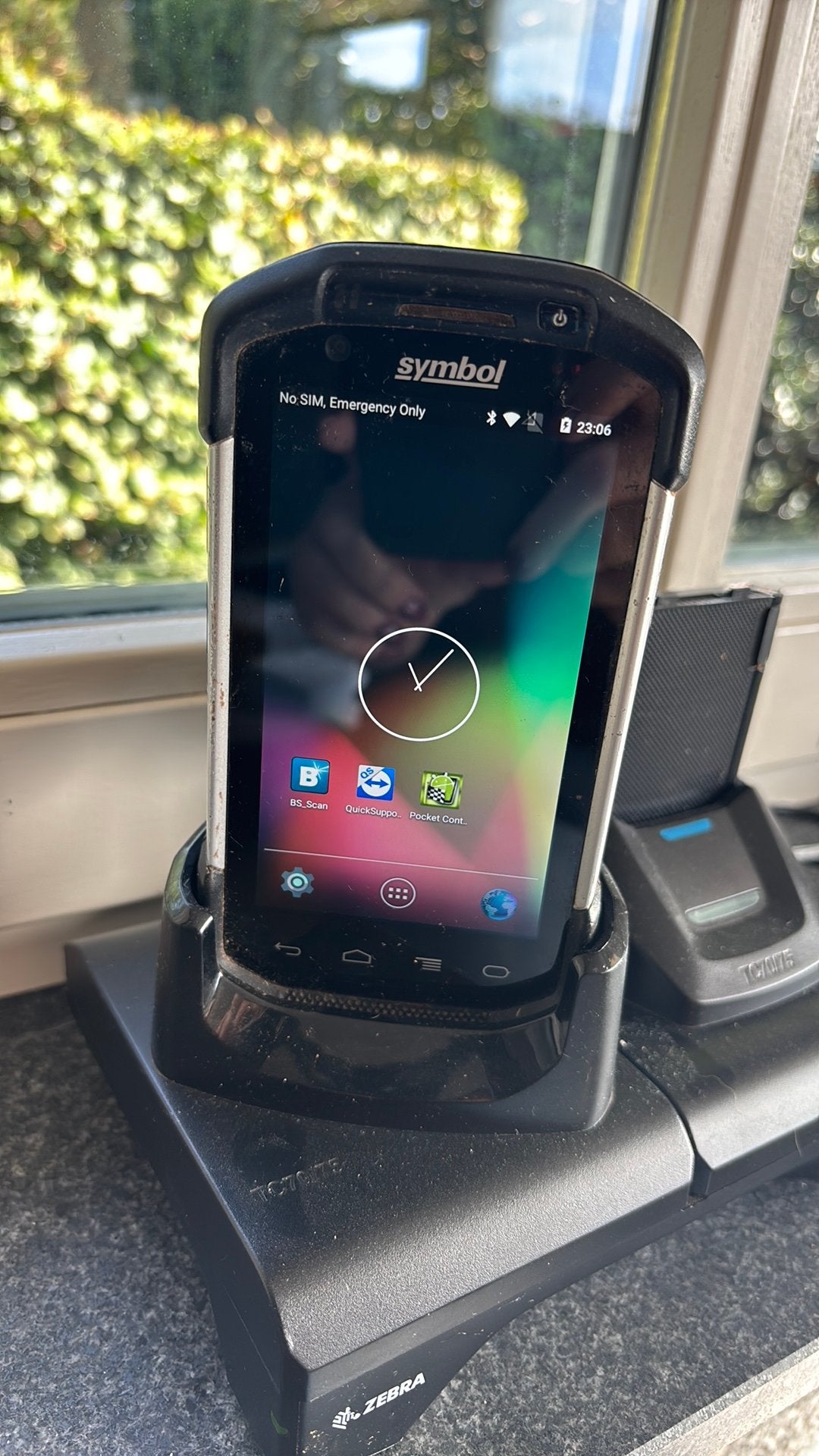 Symbol zebra TC70 handscanner met extra’s, Gebruikt, Android, Symbol, Barcodescanner