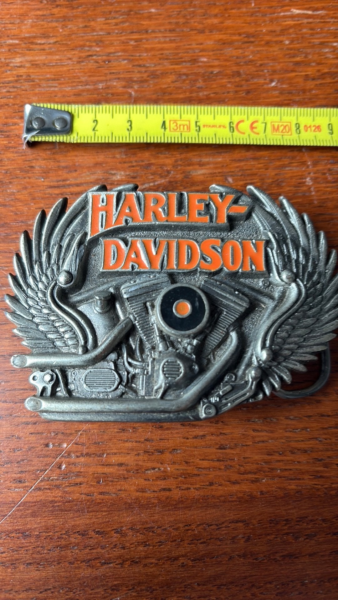 Buckle Riemgesp Harley Davidson, Losse buckle of gesp, Overige kleuren, Verzenden, Minder dan 95 cm