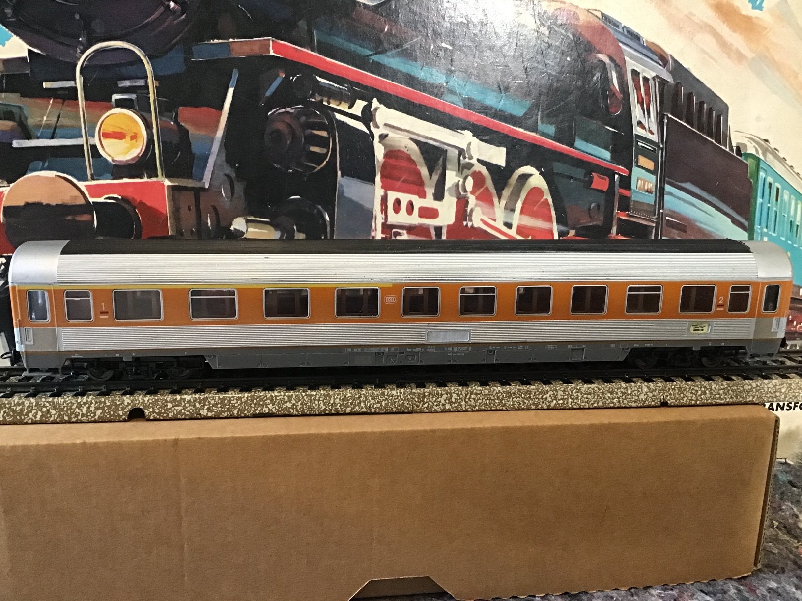 Roco 4273 DB rijtuig. Geen ovp, Gelijkstroom, Wagon, Ophalen of Verzenden, Zo goed als nieuw