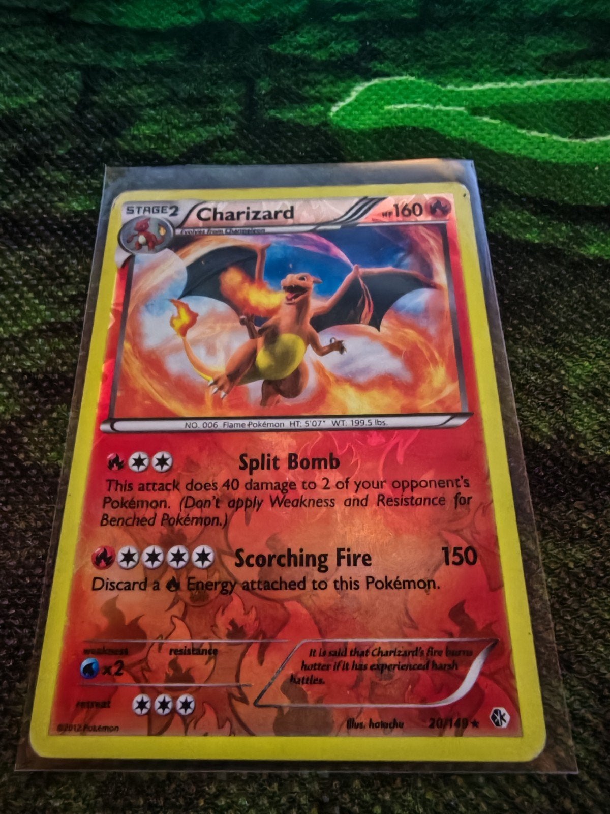 Charizard 20/149, Ophalen of Verzenden, Zo goed als nieuw, Losse kaart