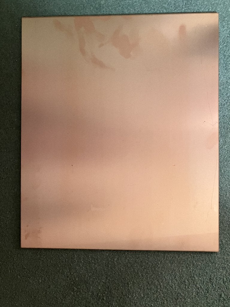 FR4 circa 16 x 19 cm2 dubbelzijdig [0.8, 1.6, 2.1, 3.2 mm], Ophalen of Verzenden, Zo goed als nieuw