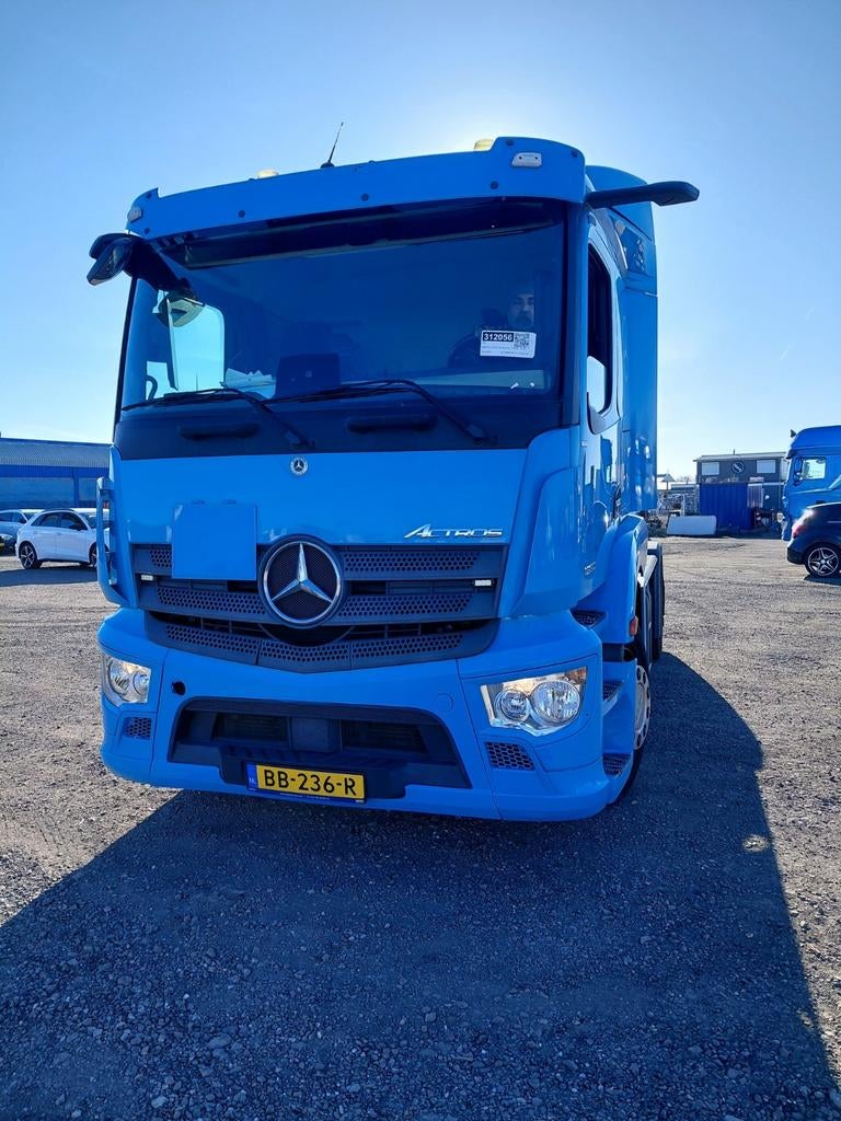 Mercedes-Benz 1832 actors, Auto's, Vrachtwagens, Automaat, Euro 6, Blauw, Mercedes-Benz