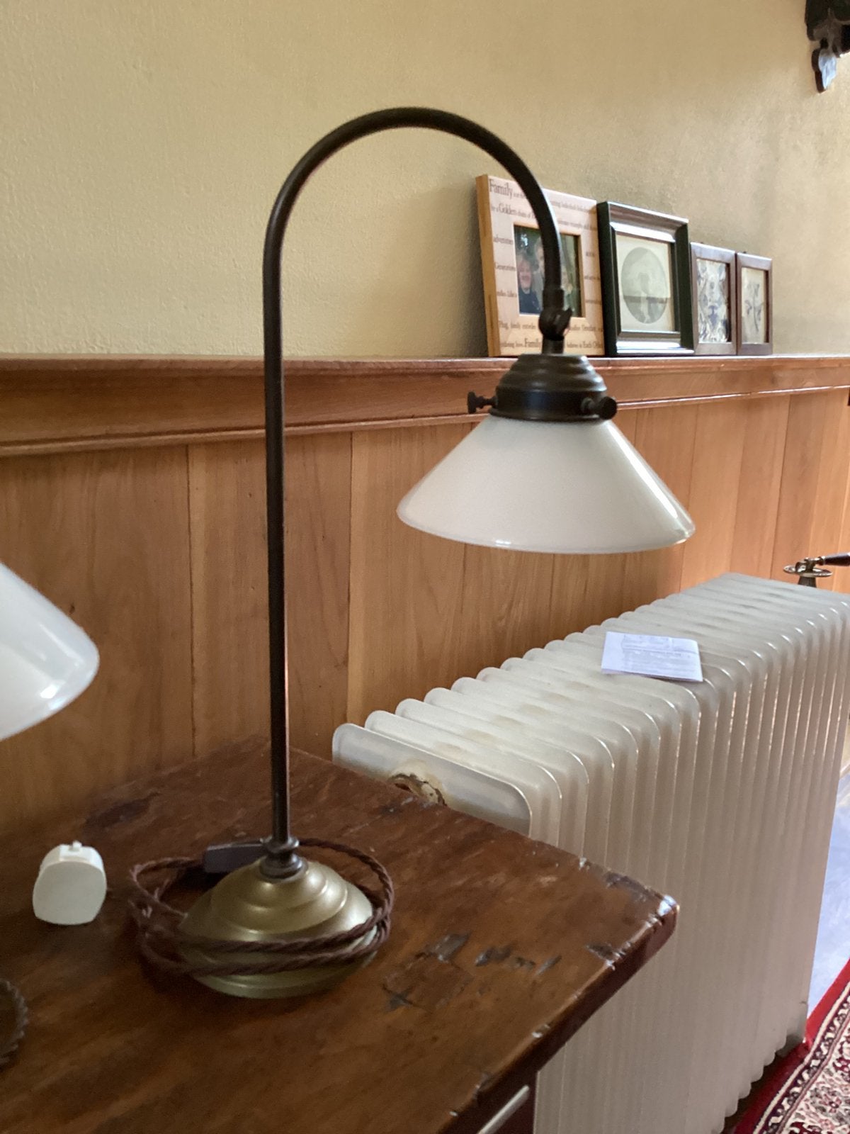 Antiek lampje, Huis en Inrichting, Met schakelaar, Gebruikt, Sfeerlamp, Metaal