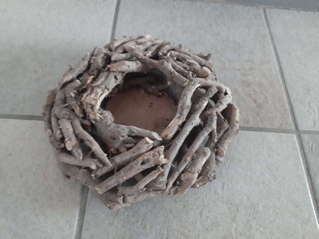 leuk houten plantenbak - voor tuintafel, Tuin en Terras, Bloembakken en Plantenbakken, Ophalen, Zo goed als nieuw, Hout, Balkon