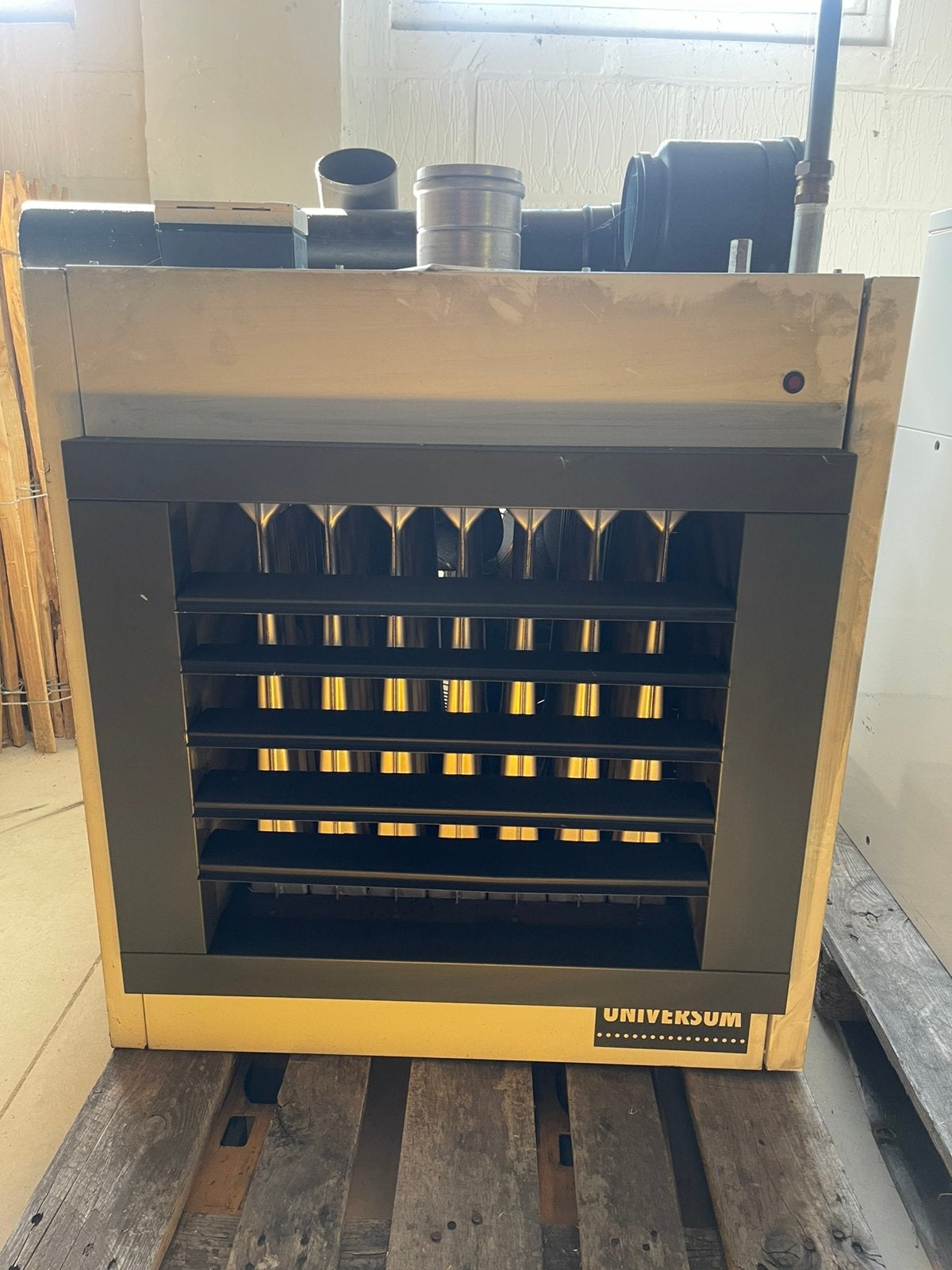 Gasheater werkplaats, Doe-het-zelf en Verbouw, Ophalen, Gebruikt, Kachel, 60 tot 150 cm