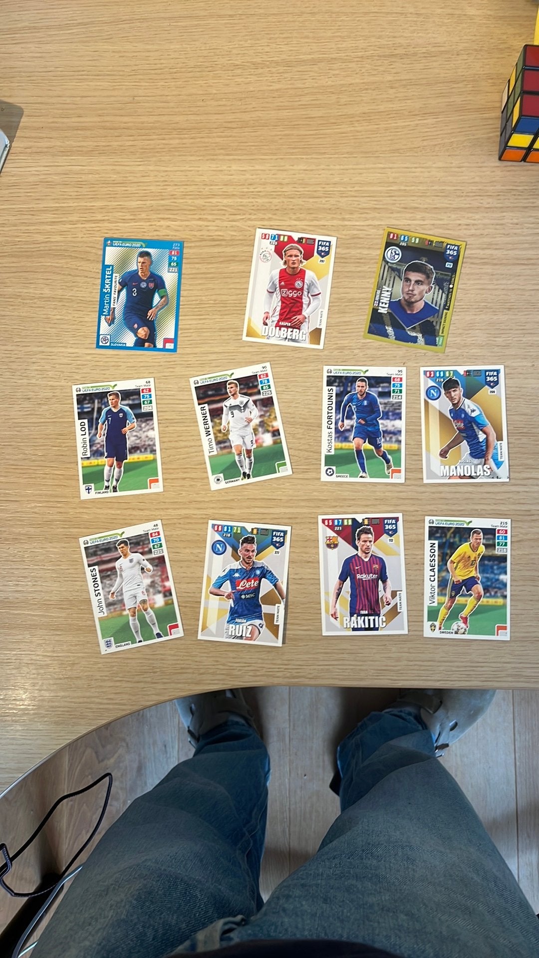 Voetbalplaatjes Ek 2020 en paar individuele, Ophalen of Verzenden, Zo goed als nieuw