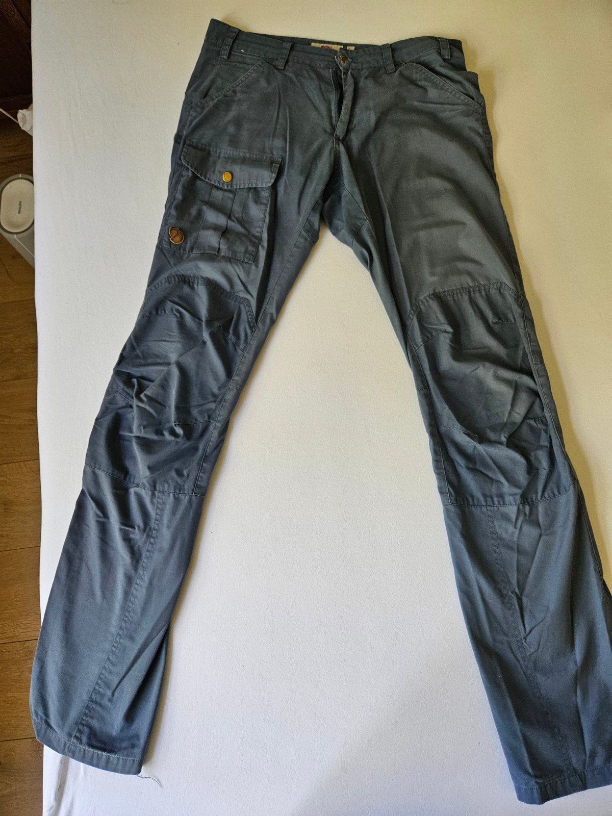 Fjällräven Nils Outdoorbroek Maat 46 - Lichtgewicht, Blauw, Ophalen of Verzenden, Gedragen, Fjällräven