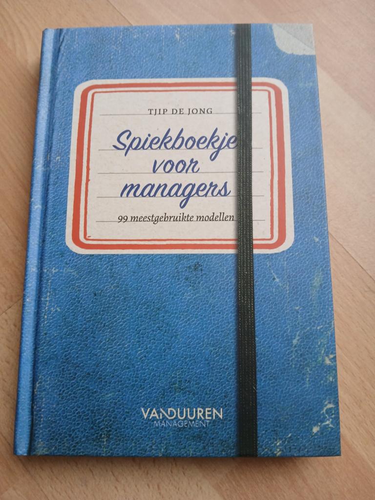 Spiekboekje voor managers, Ophalen, Nieuw, Tjip de Jong