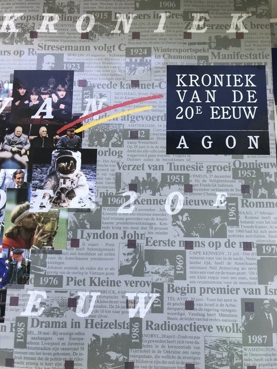 KRONIEK VAN DE 20STE EEUW -Agon, Boeken, Ophalen, Zo goed als nieuw, Overige gebieden