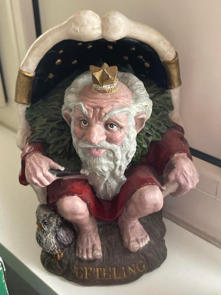 Efteling beeld Trollenkoning, Verzamelen, Efteling, Zo goed als nieuw, Beeldje of Poppetje, Ophalen of Verzenden