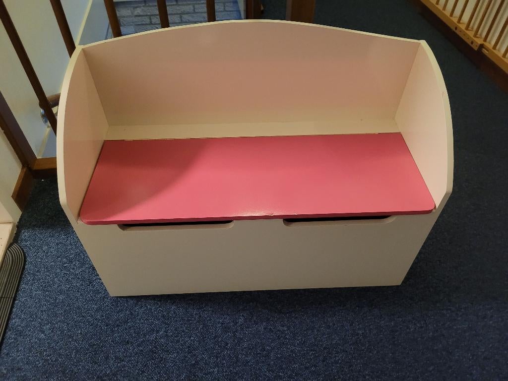 Kinderbank Roze, Kinderen en Baby's, Kinderkamer | Tafels en Stoelen, Ophalen, Zo goed als nieuw, Stoel(en)