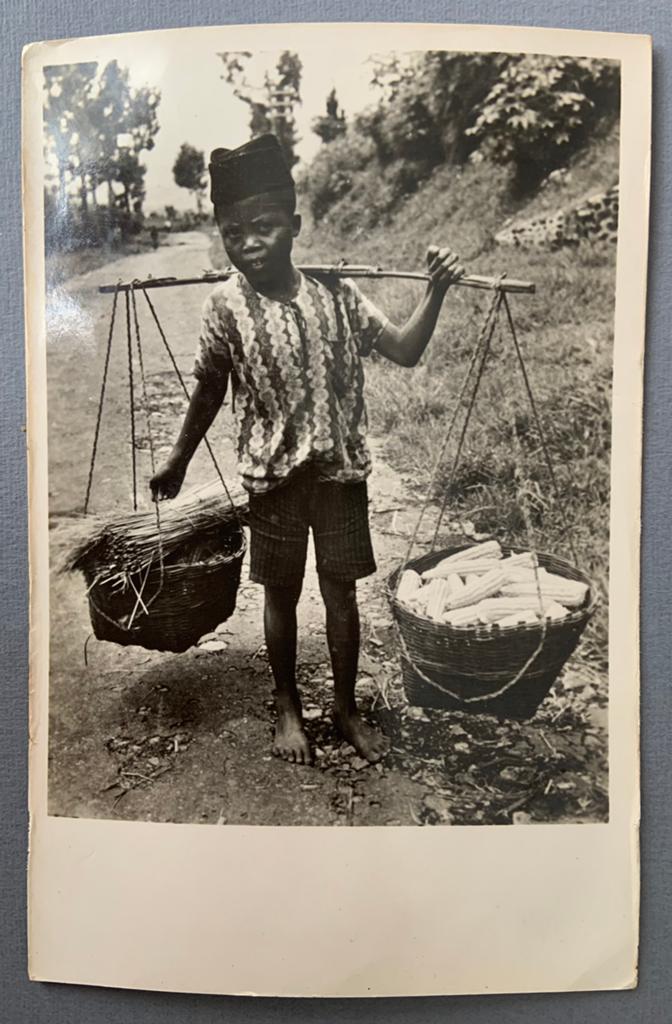 Fotokaart Javaanse Jongen- Nederlands Indië, Verzenden, Voor 1940, Kind