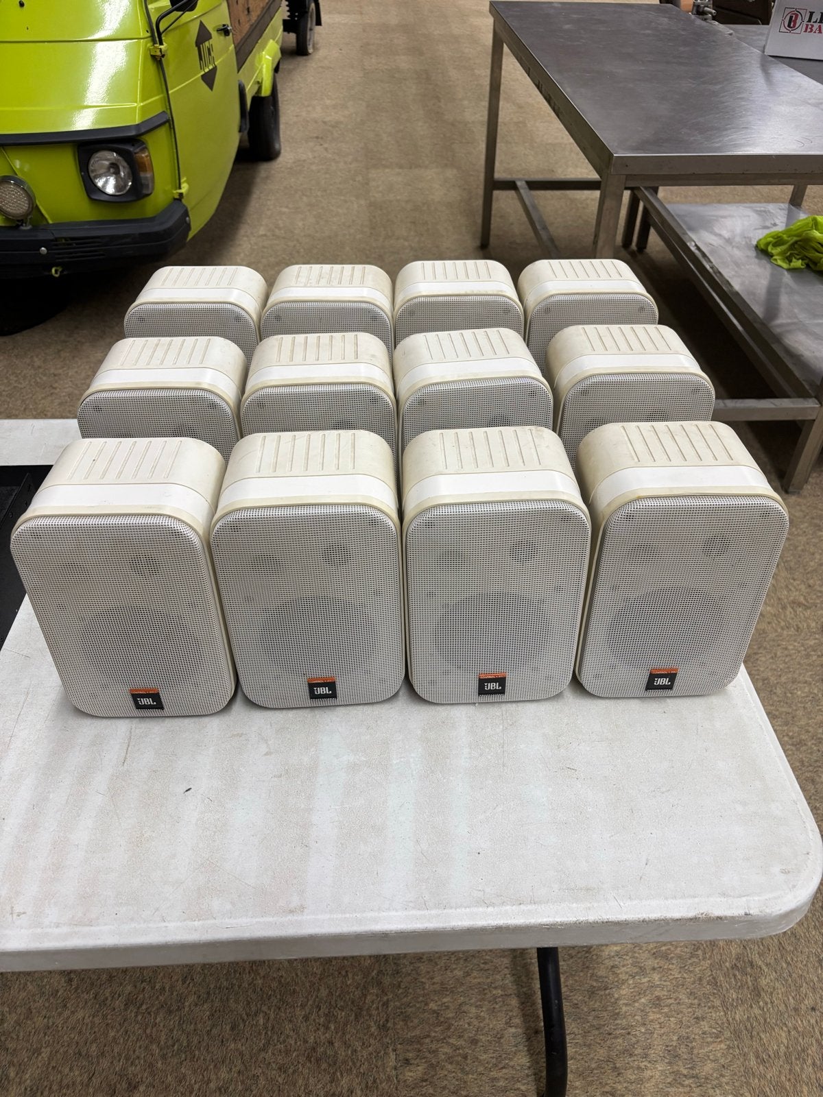 JBL Control 1 Pro speakerset met versterker en mixer, Gebruikt, Inclusief kabels, JBL, Speakerset
