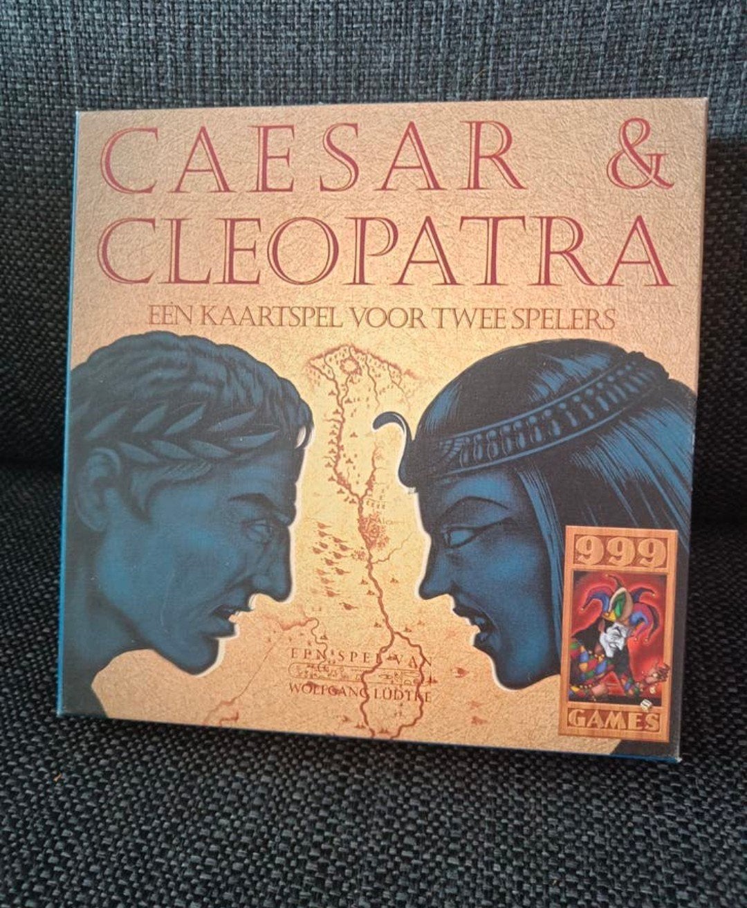 Caesar & Cleopatra: Strategisch kaartspel 999 Games, Een of twee spelers, Ophalen of Verzenden, Zo goed als nieuw