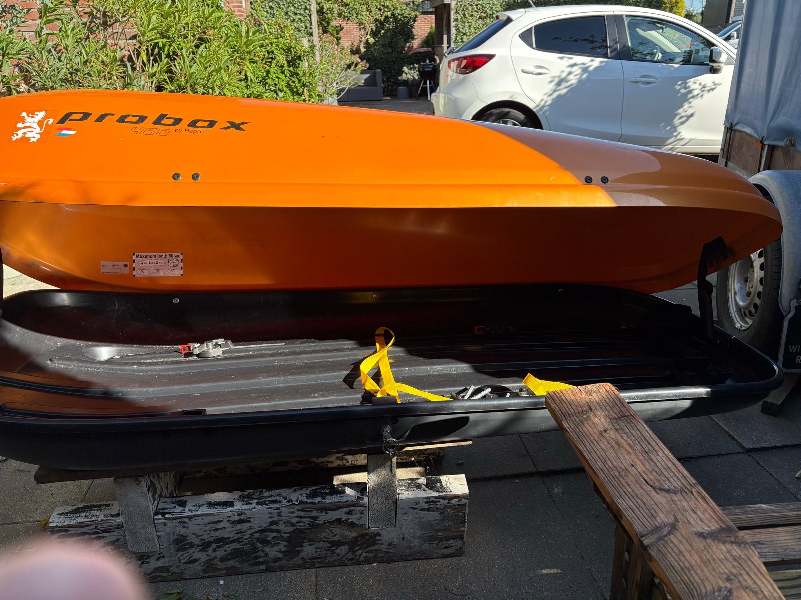 Probox 460 Dakkoffer Oranje -, Auto diversen, Ophalen of Verzenden, Gebruikt