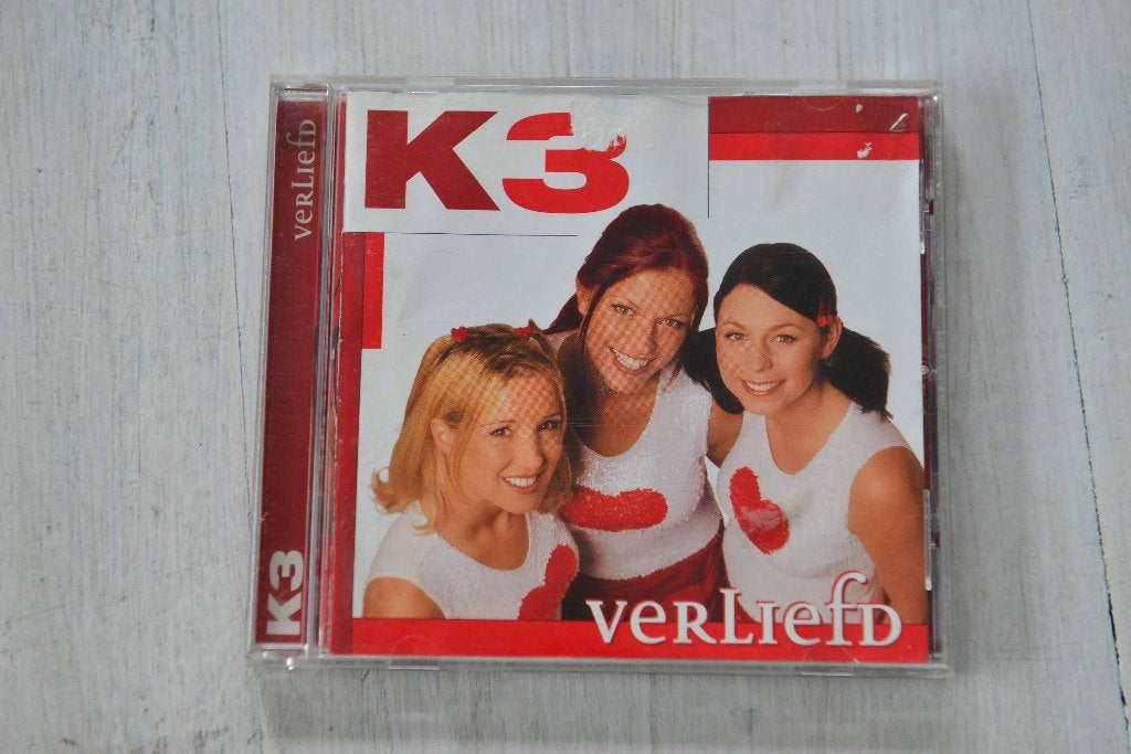 K3 = - = Verliefd 13 geweldige nummers, Inclusief boekje, Verzenden, Zo goed als nieuw, 3 tot 5 jaar