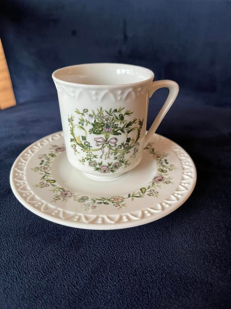 Villeroy & Boch Trianon kop en schotel. Geheel gaaf.Mint., Ophalen of Verzenden