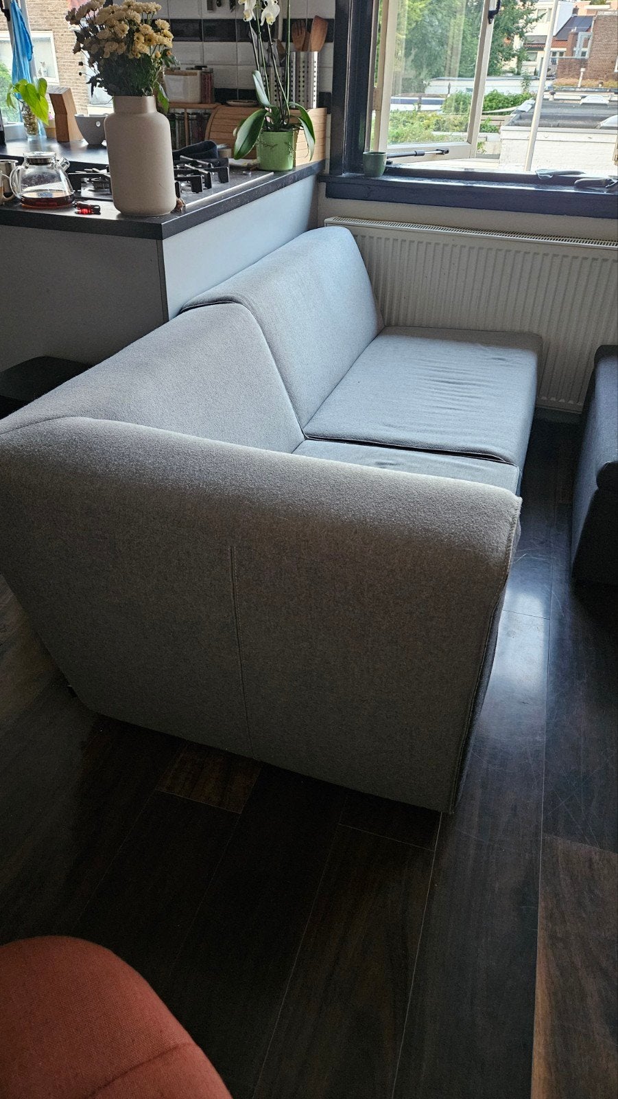 Grey modular couch, Ophalen