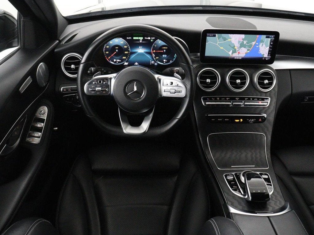 Mercedes-Benz C-klasse Estate 300 de Business Solution Luxur, Auto's, Mercedes-Benz, Automaat, Euro 6, 4 cilinders, Zwart