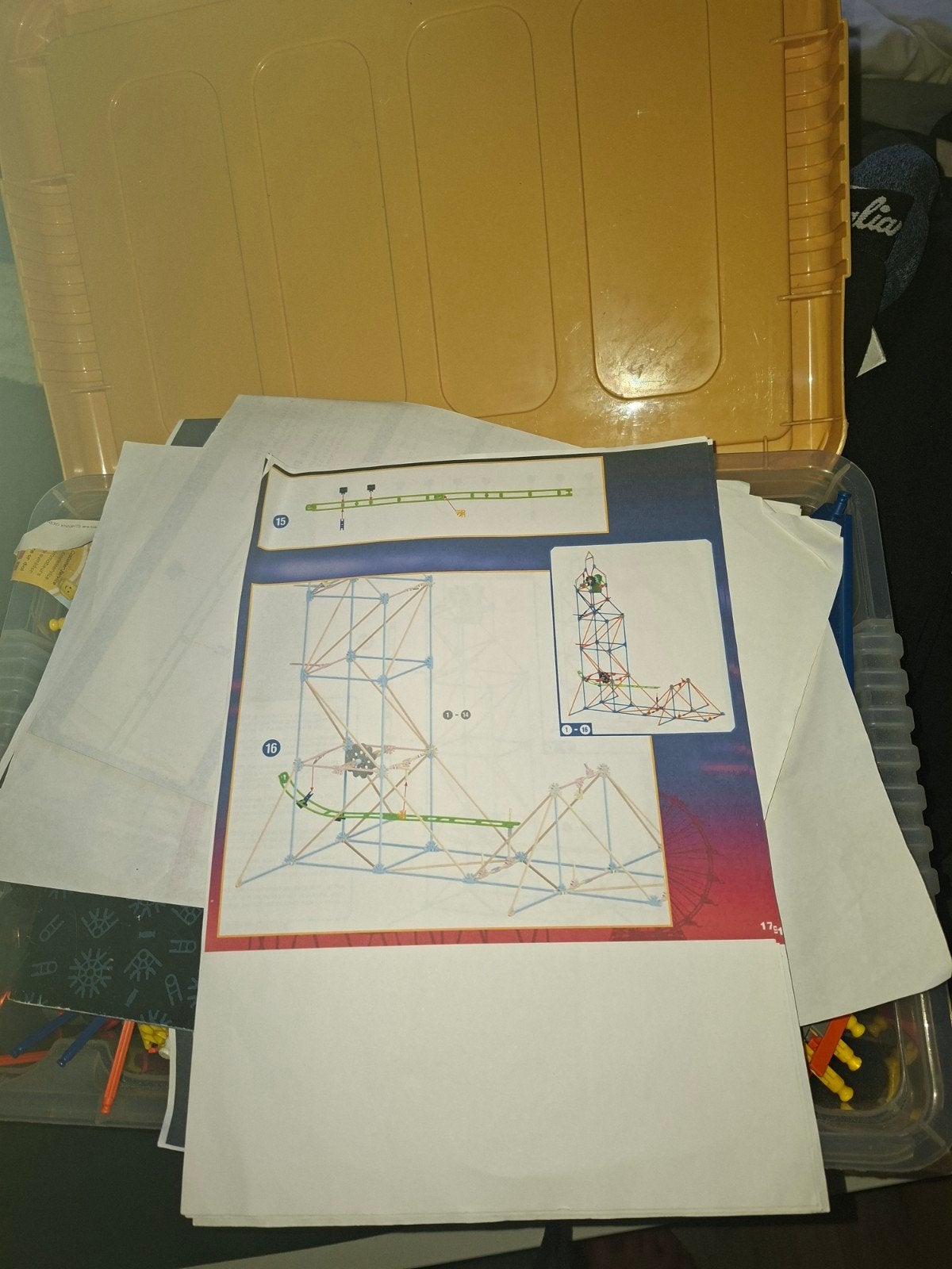 K'nex, Ophalen, Gebruikt, K'nex