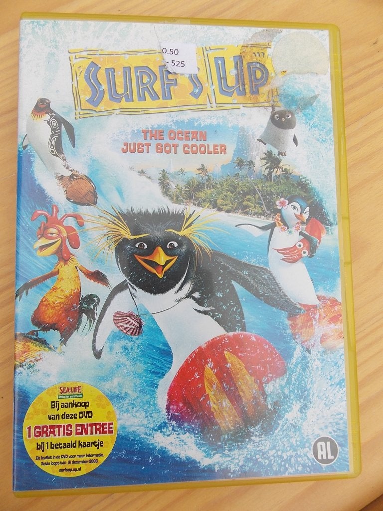 Surf´s up - dvd, Alle leeftijden, Ophalen of Verzenden, Zo goed als nieuw