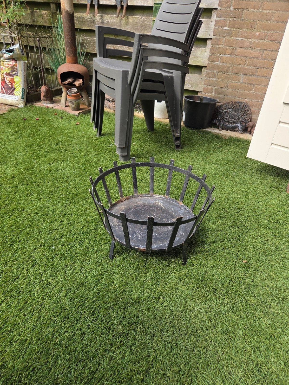 Vuurkorf., Tuin en Terras, Vuurkorven, Ophalen, Gebruikt