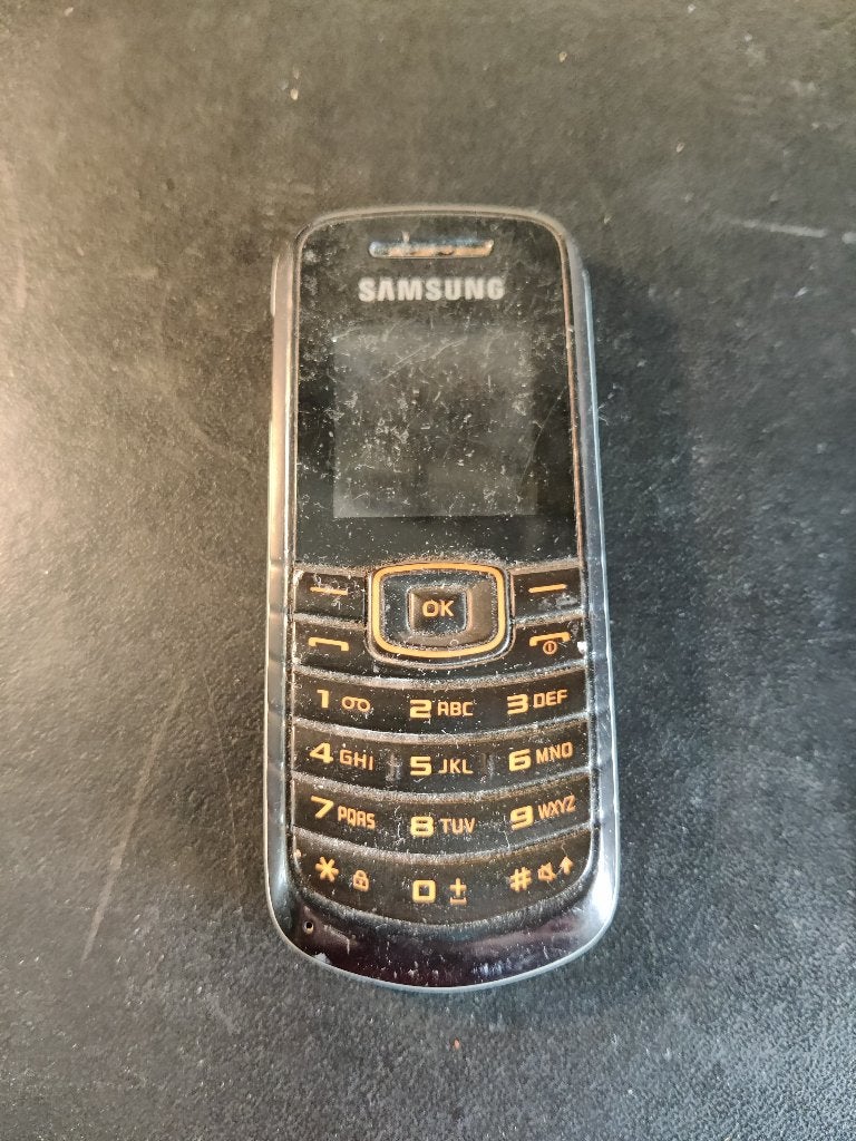 Samsung GT-E1080 1-6, Gebruikt, Overige modellen, Geen camera, Zwart