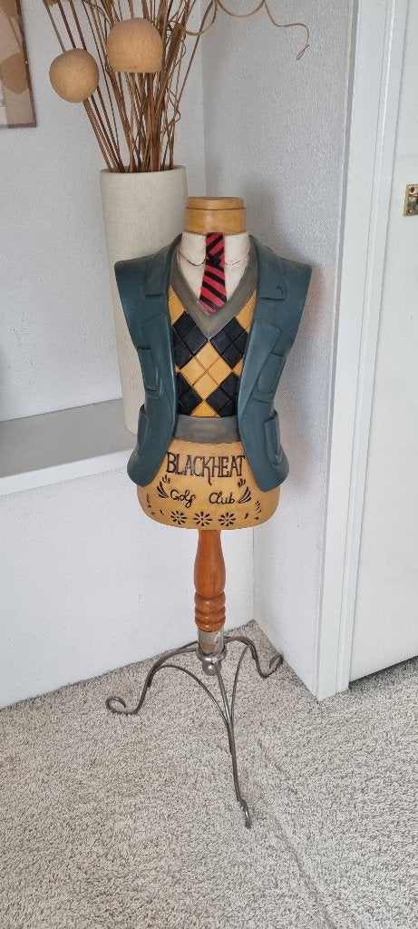 Vintage Blackheat Golf Club Mannequin 1980, Ophalen of Verzenden