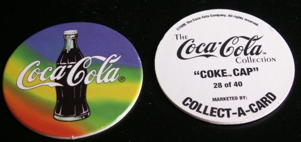 2 Coca Cola Collection Coke Cap Coca-Cola nr 28 en 31, Ophalen of Verzenden, Nieuw, Gebruiksvoorwerp