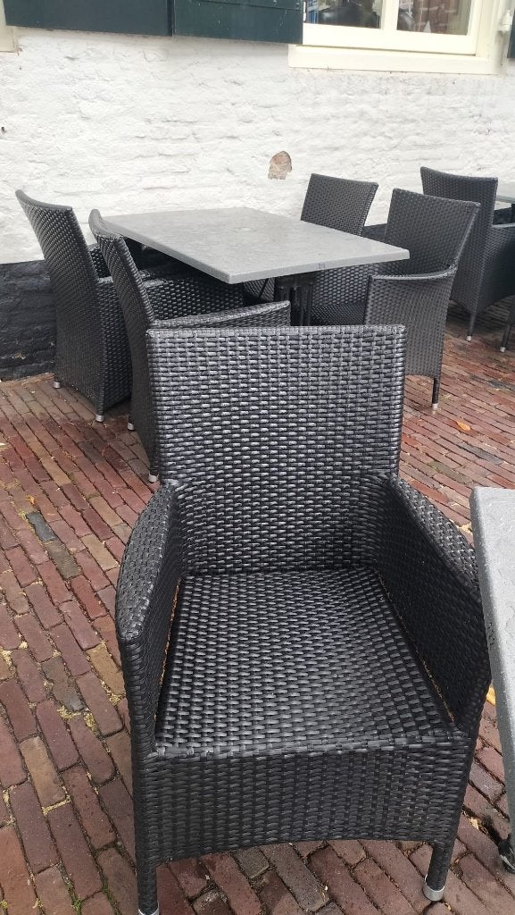 Tuinstoelen, Ophalen, Gebruikt, Kunststof