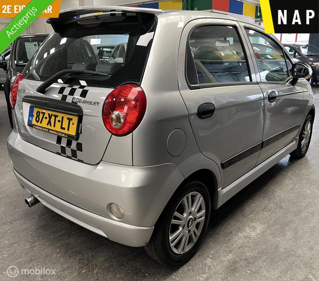 Chevrolet Matiz 0.8 Style NAP- 2e Eigenaar - Airco, Voorwielaandrijving, Stof, Gebruikt, Origineel Nederlands