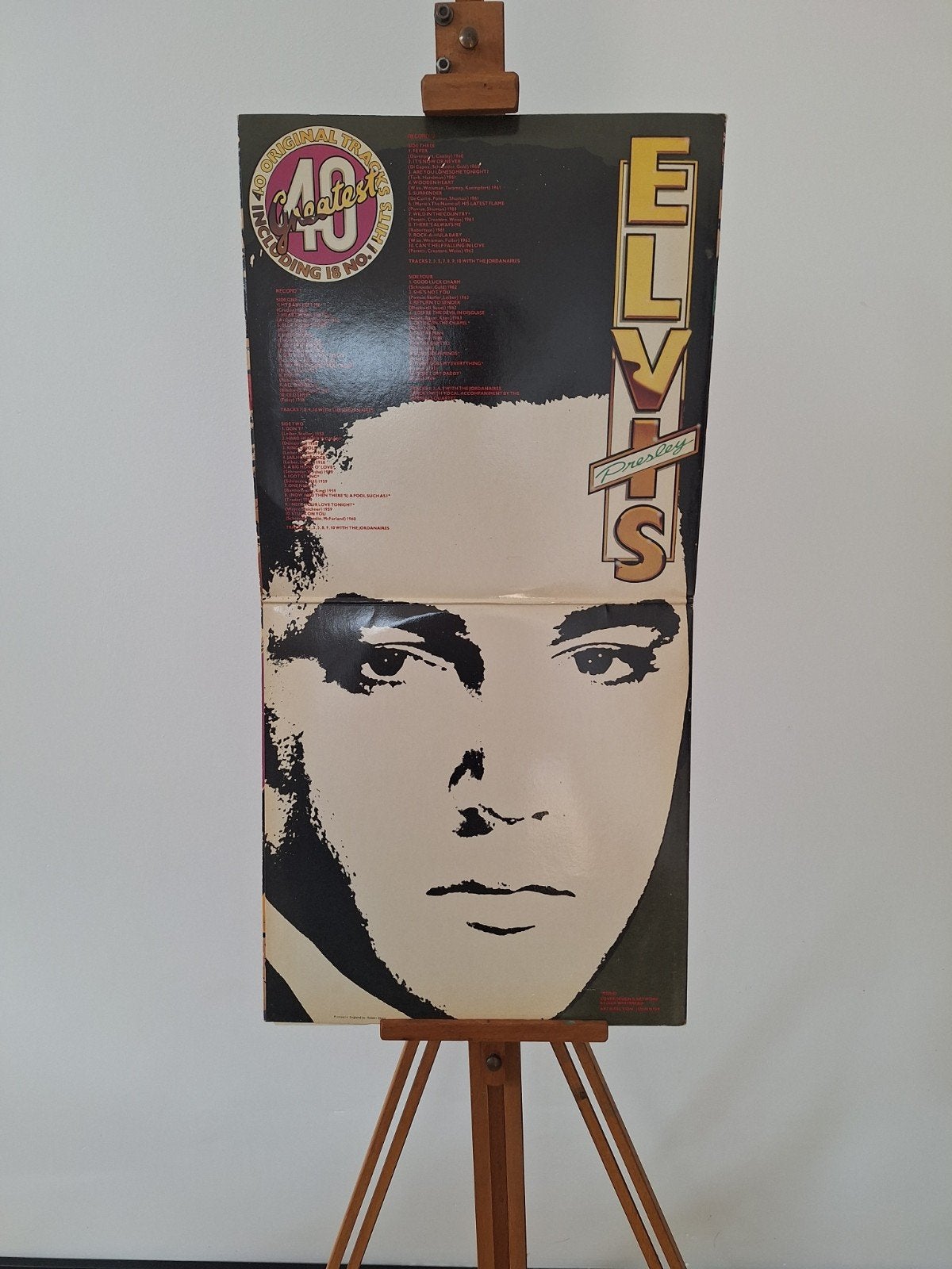 Elvis Presley - Elvis' 40 Greatest (Dubbel-LP), Ophalen of Verzenden