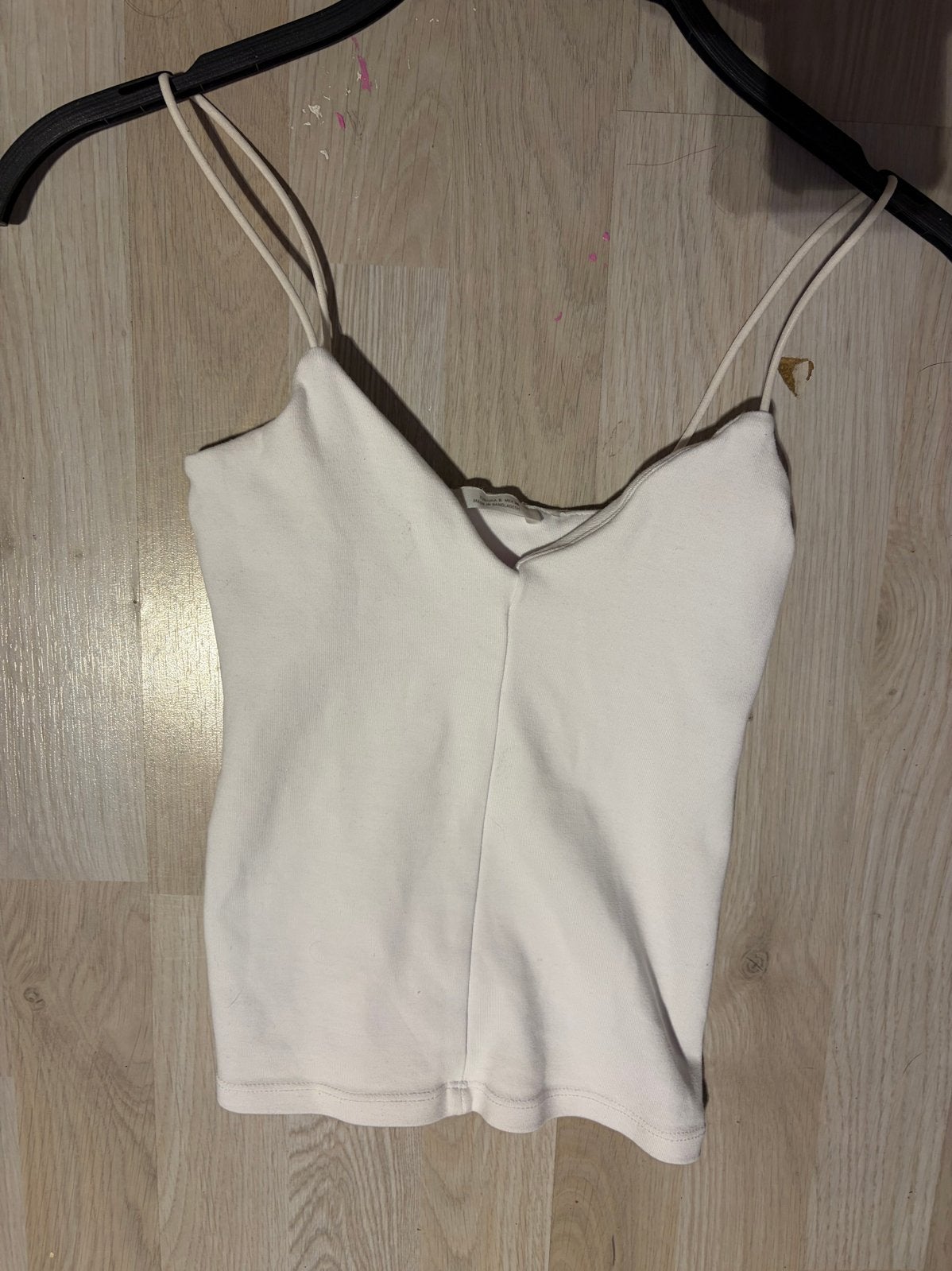 Witte zara top maat S, Wit, Ophalen of Verzenden, Zo goed als nieuw, Maat 36 (S)