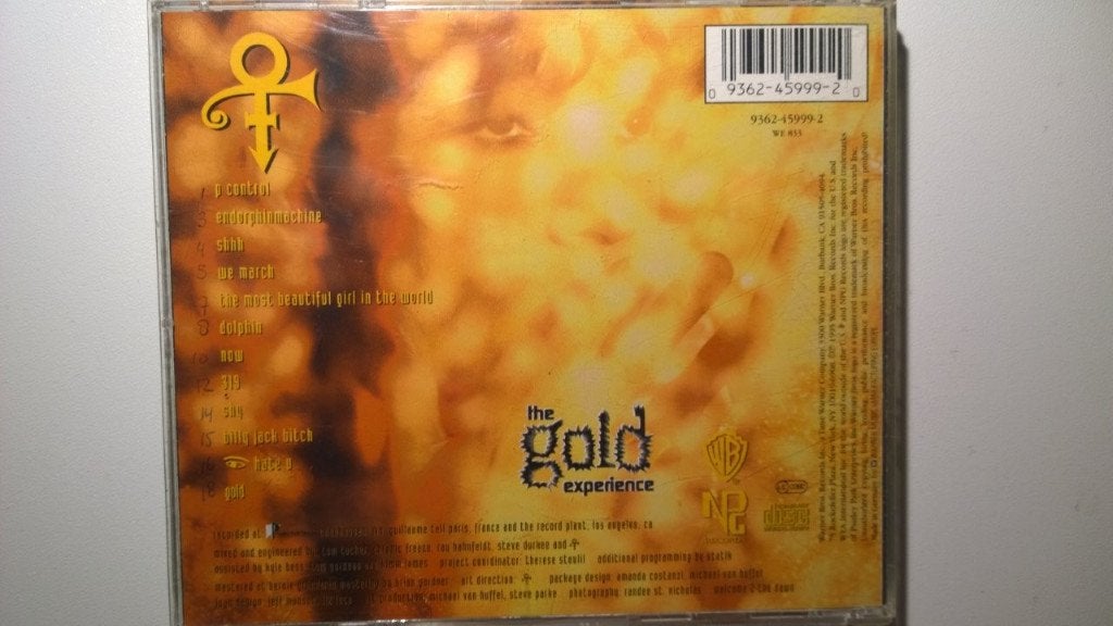 The Artist (Formerly Known As Prince) - The Gold Experience, Ophalen of Verzenden, 1980 - 1989, Zo goed als nieuw