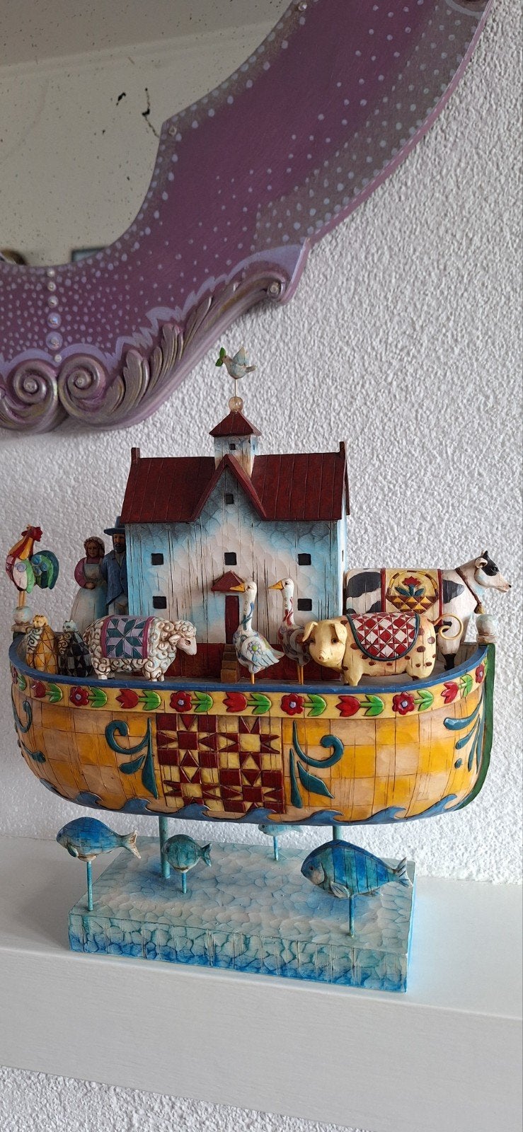 Jim Shore Heartwood Creek Ark van Noach Ark 2004, Ophalen, Zo goed als nieuw