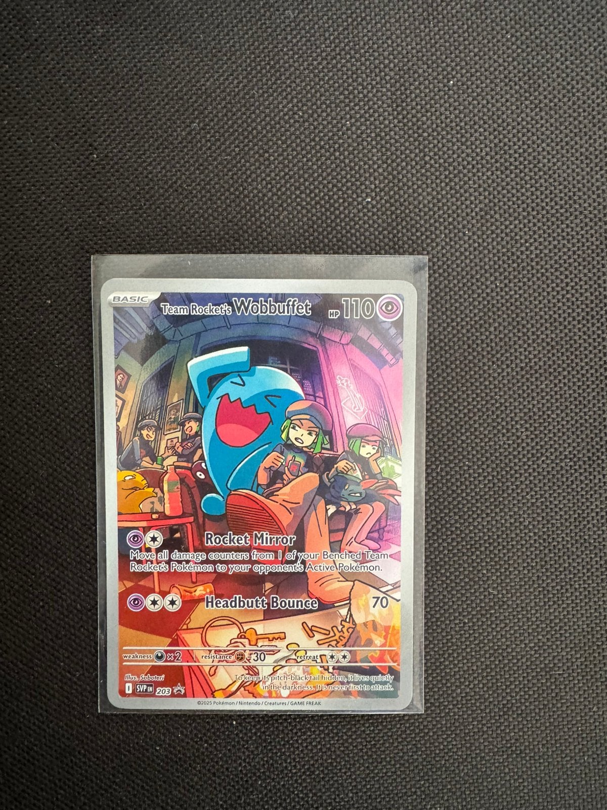 Team Rocket’s Wobbuffet 203, Ophalen of Verzenden, Zo goed als nieuw