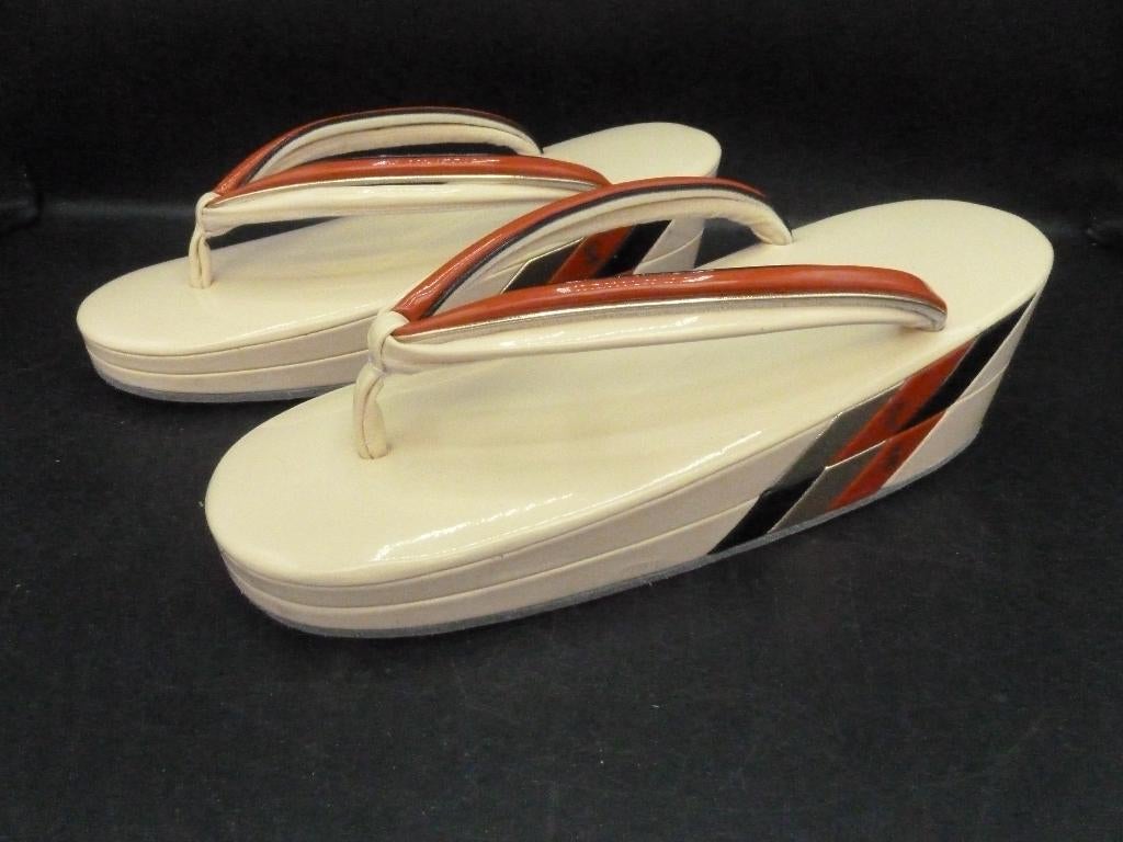 Japanse Zori sandalen jaren 60 schoenen dames, Ophalen of Verzenden, Nieuw, Sandalen of Muiltjes