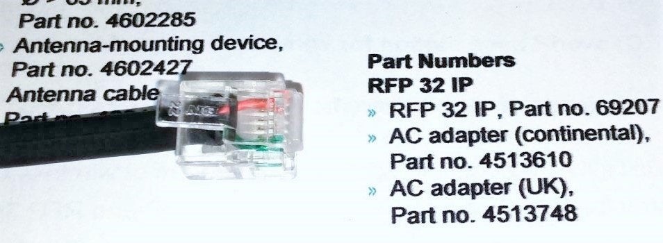 FRIWO FW3288 38V 0.3A RFP L32 IP Adapter 4513610 Avaya Mitel, Computers en Software, Pc- en Netwerkkabels, Ophalen of Verzenden
