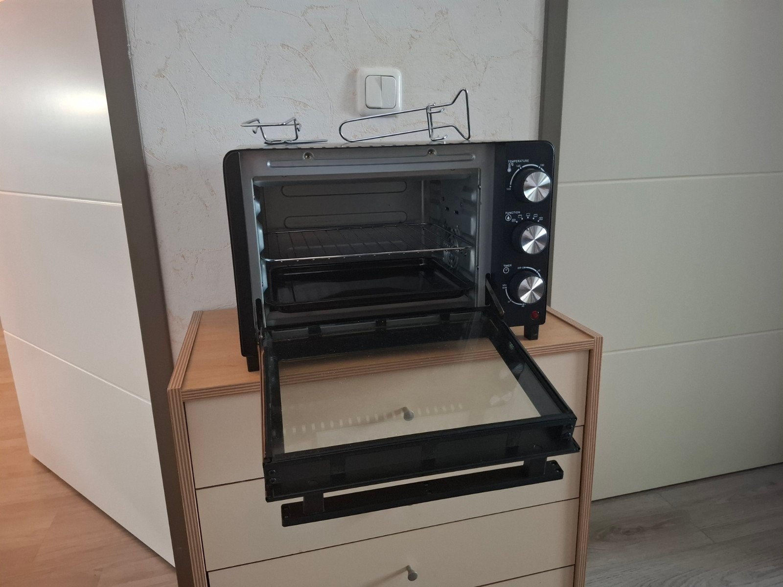 Mestic MHO-120 hetelucht oven. - Zo goed als nieuw, Ophalen, Zo goed als nieuw