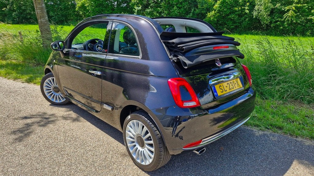 Fiat 500 C 0.9 TwinAir Turbo Lounge 80PK | Rijklaar | PDC |, Auto's, Stof, Gebruikt, Cabriolet, Origineel Nederlands