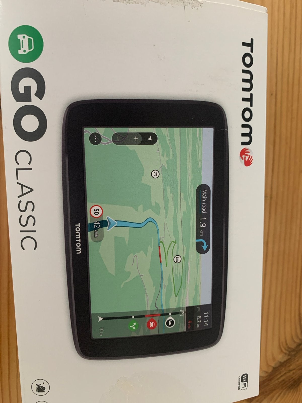 TomTom GO Classic Navigatiesysteem, Ophalen of Verzenden, Zo goed als nieuw